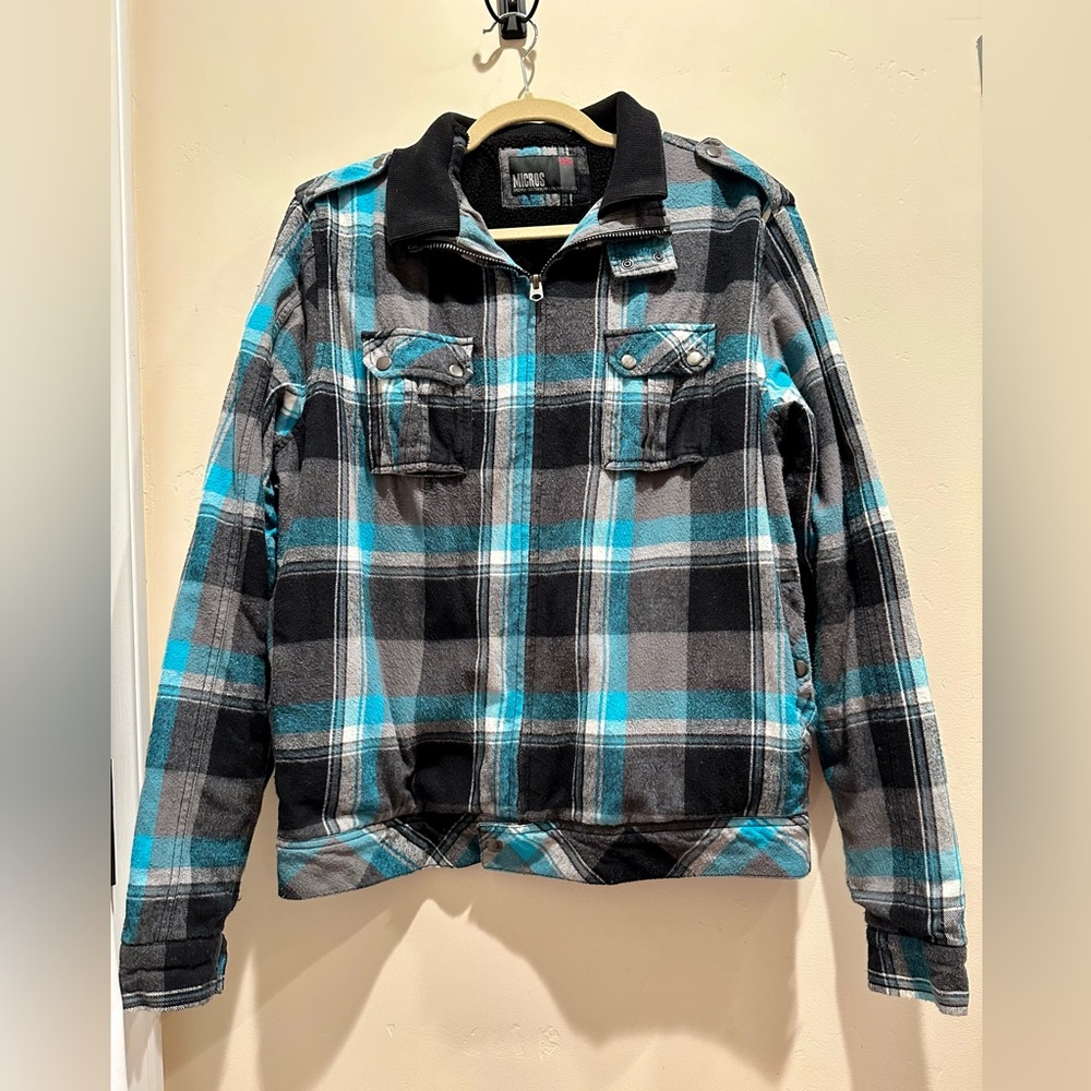 Casual Size Medium Casual Flannel Jacket